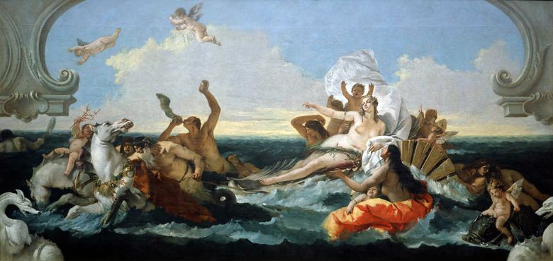 Ammitrit diadal   Giovanni Battista Tiepolo