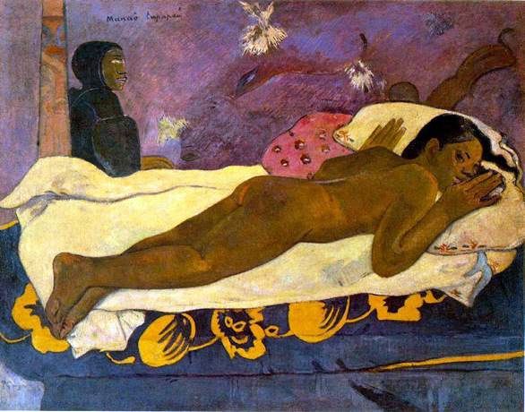 A halottak szelleme vár (a halottak szelleme nem alszik)   Paul Gauguin