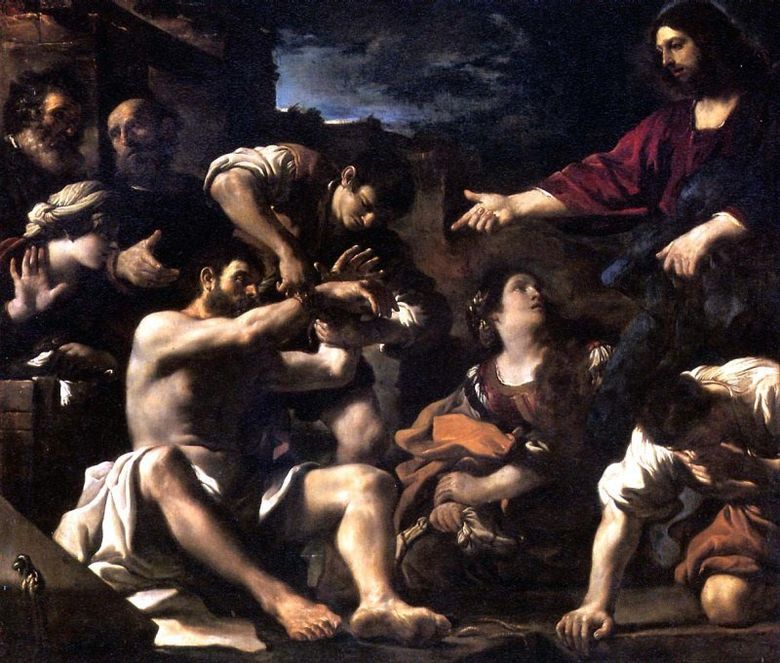 Lazarus feltámadása   Gverchino