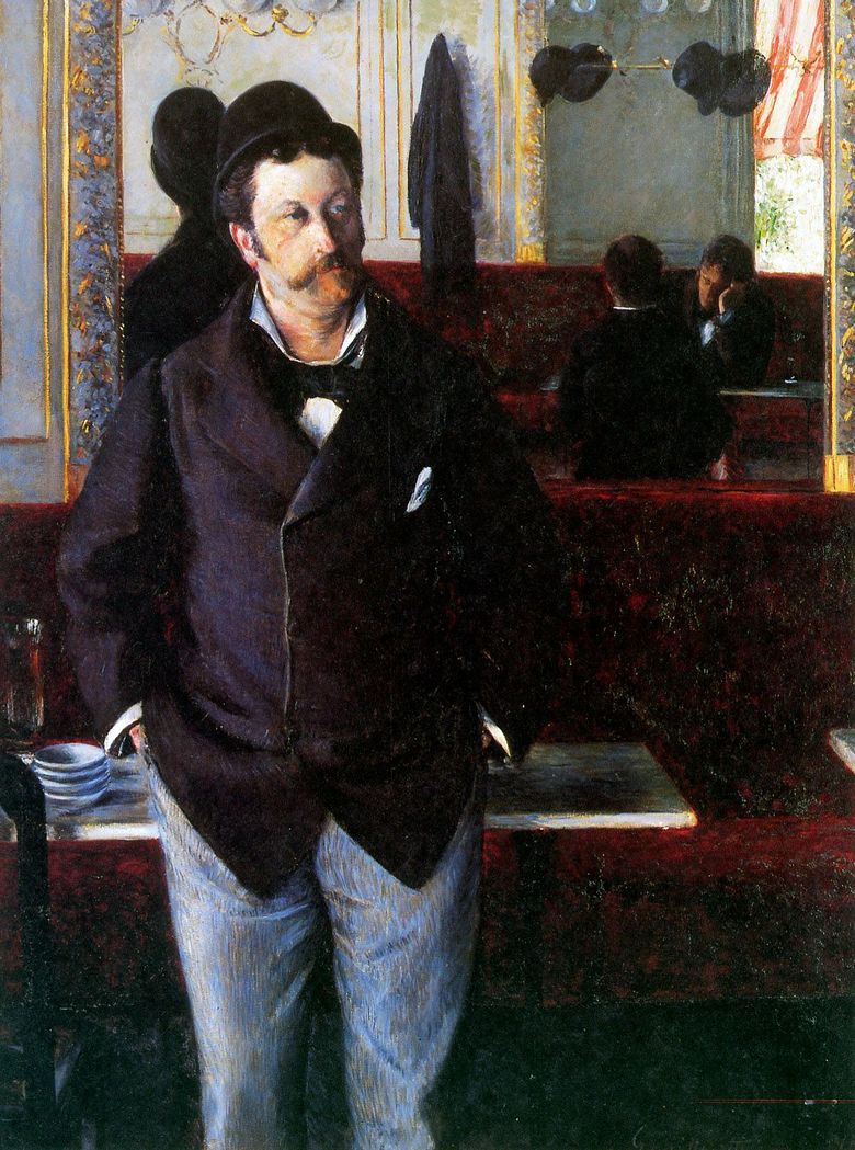 A kávézóban   Gustave Caillebotte