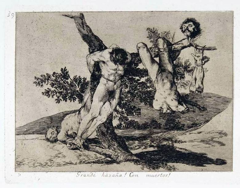 Háború katasztrófái   Francisco de Goya