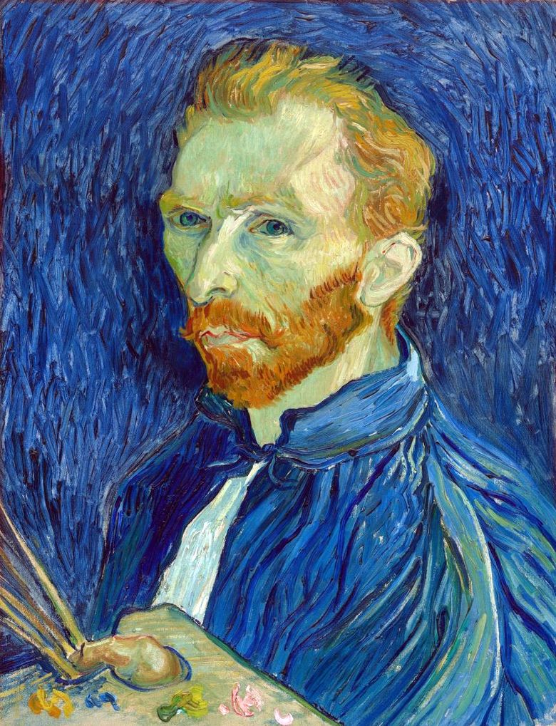Önarckép palettával   Vincent Van Gogh