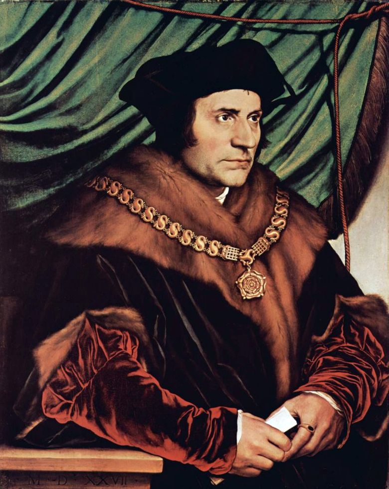 Sir Thomas More   Hans Holbein portréja