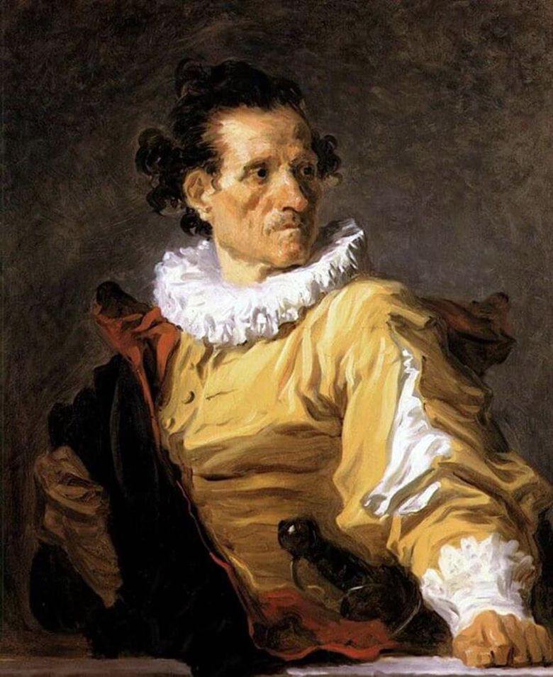 Harcos portréja   Jean Honore Fragonard