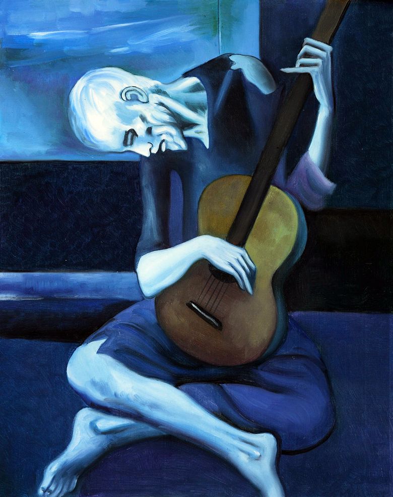 Régi gitáros   Pablo Picasso