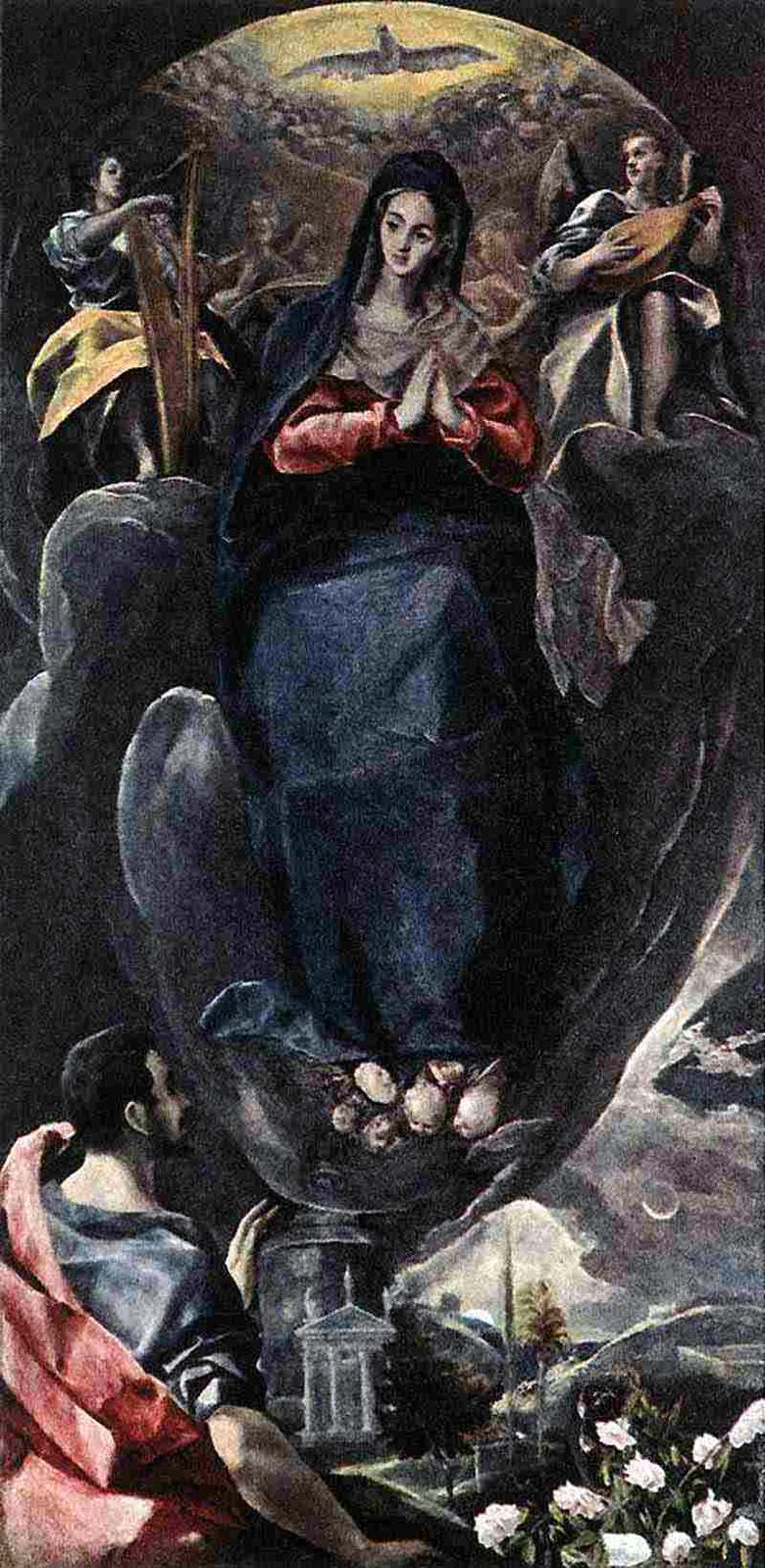 Szeplőtelen Fogantatás   El Greco