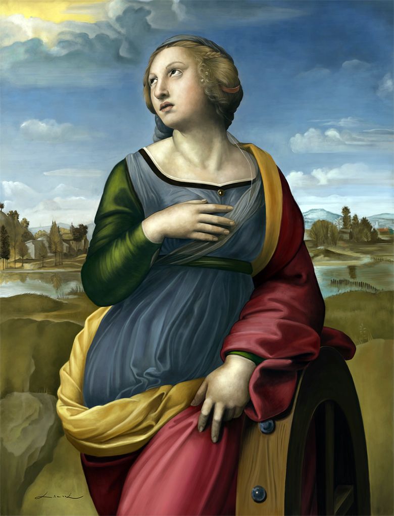 Alexandriai Szent Katalin   Raphael Santi