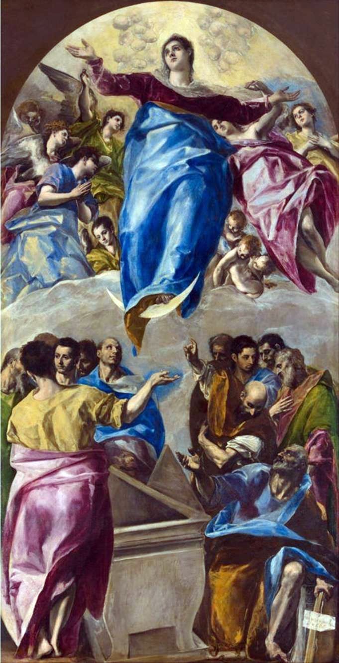 Szűz feltételezése   El Greco