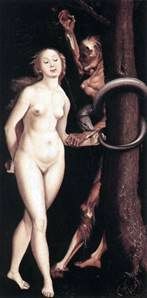 Eve, a kígyó és a halál   Hans Baldung