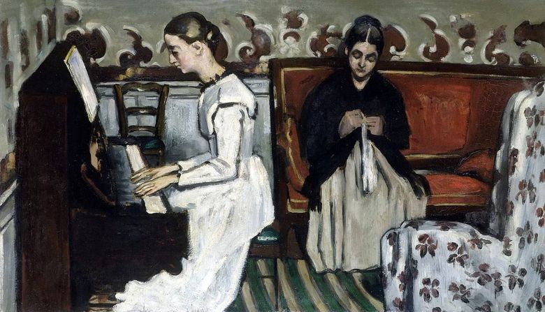 Lány a zongorán (nyitány Tannhäuserhez)   Paul Cezanne