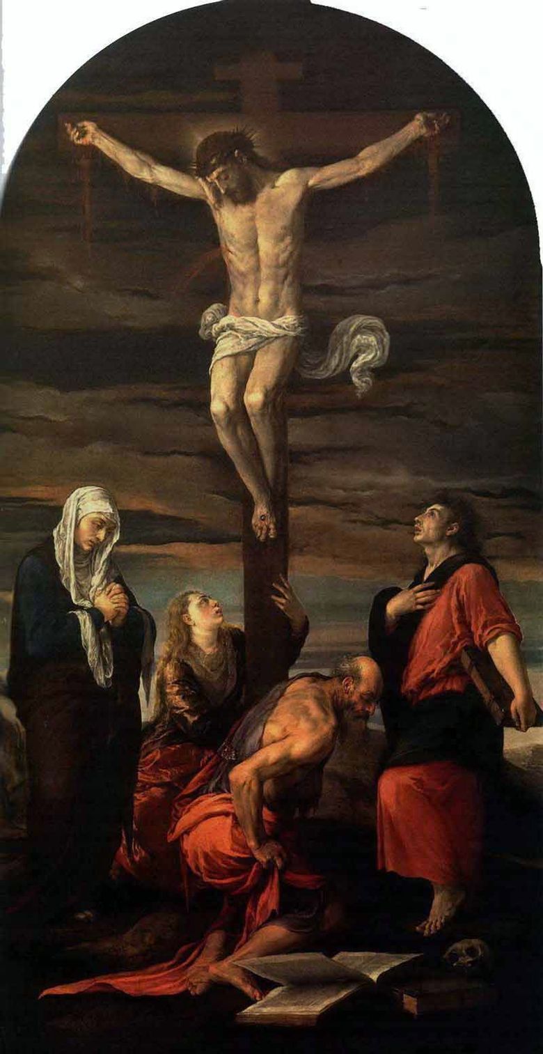Keresztre feszítés   Jacopo Bassano