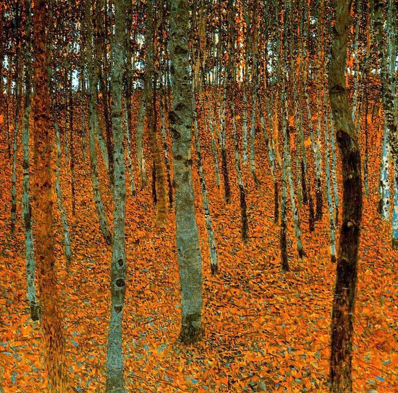Nyír erdő   Gustav Klimt