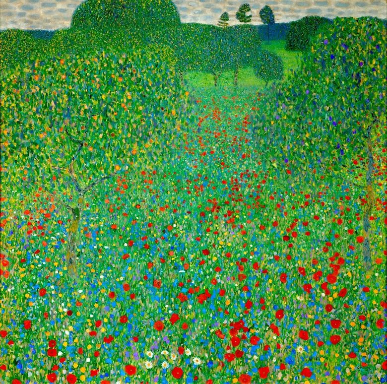 Mákmező   Gustav Klimt