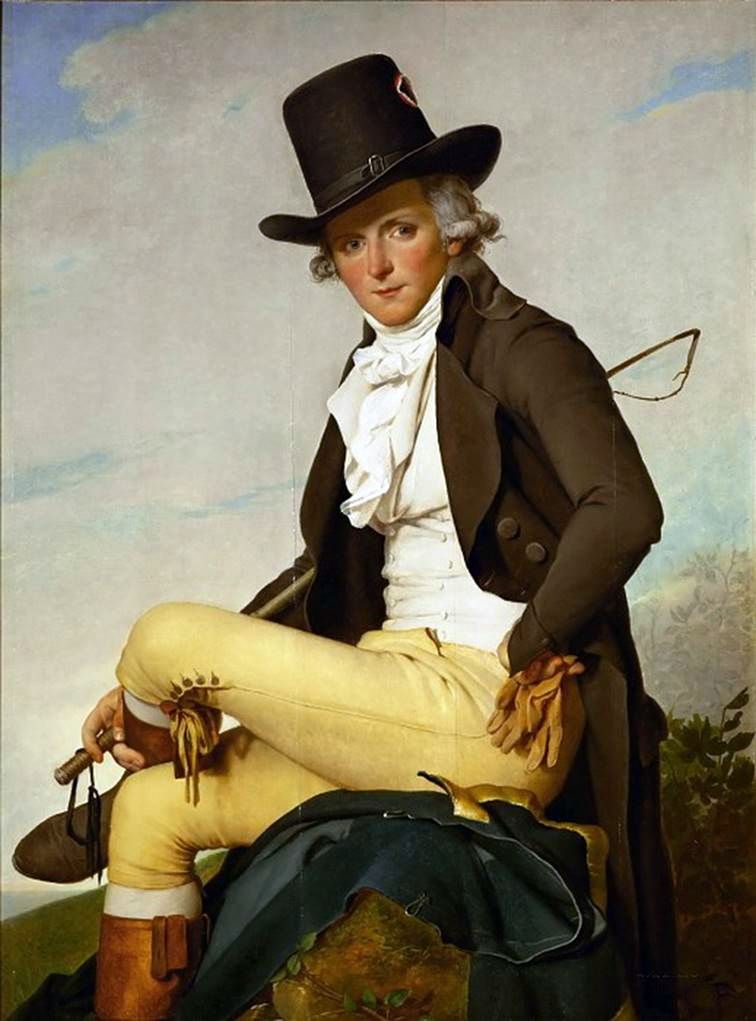 Pierre Serisia portréja   Jacques Louis David