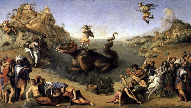 Perseus felszabadító Andromeda   Piero di Cosimo