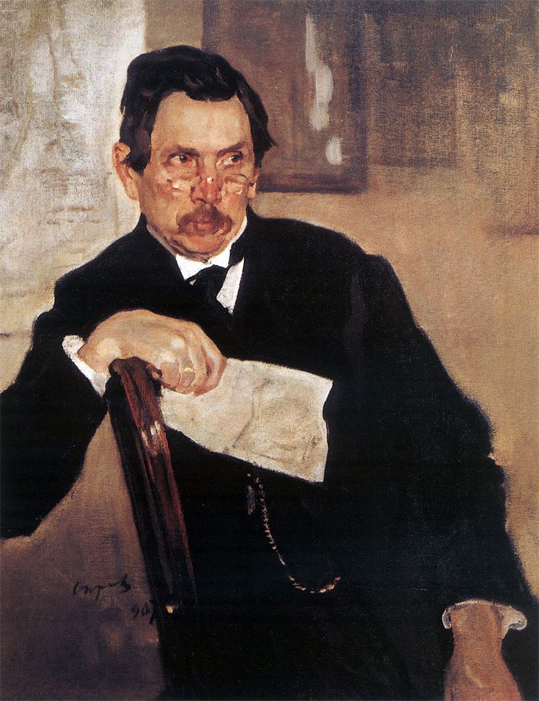 Kasyanov A. V. portréja   Valentin Serov