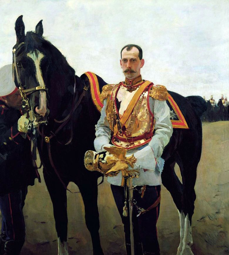 Pavel Alexandrovich nagyherceg   Valentin Serov portréja