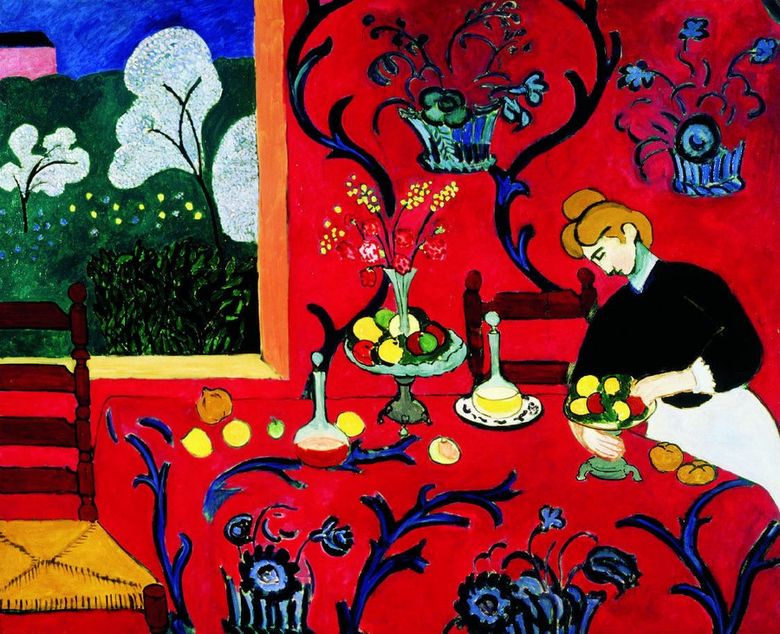 Vörös harmónia (desszert)   Henri Matisse
