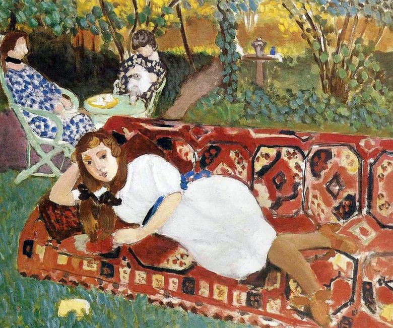 Fiatal nők a kertben   Henri Matisse