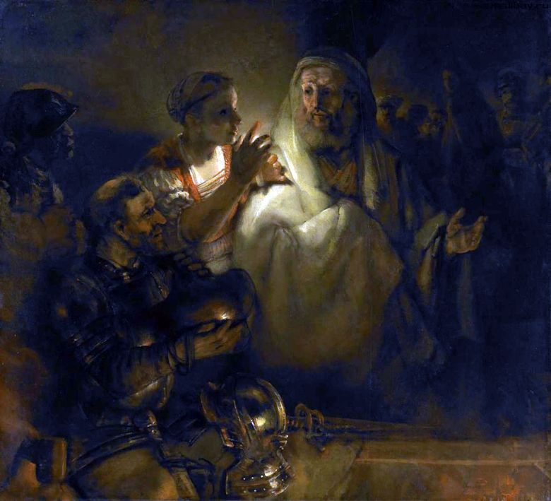 Péter apostol elhagyott   Rembrandt Harmenszoon Van Rijn