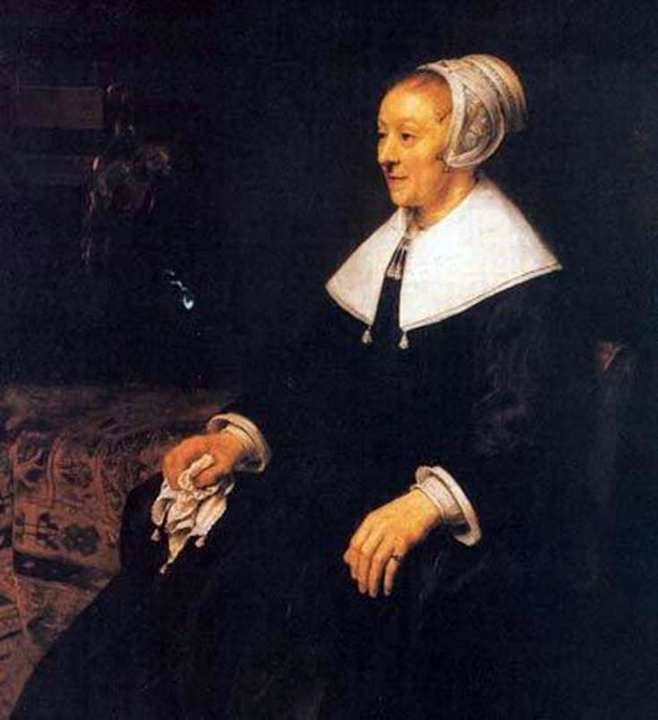 Katrina Hoogsat portréja   Rembrandt Harmenszoon Van Rijn