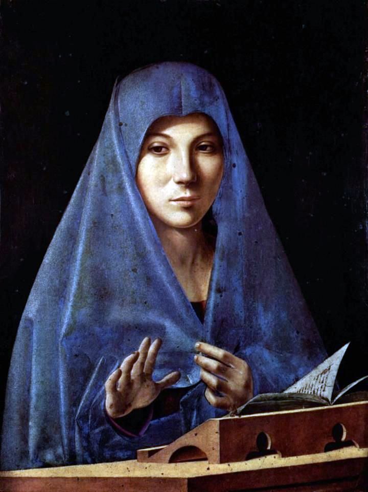 Az Angyali üdvözlet   Antonello da Messina