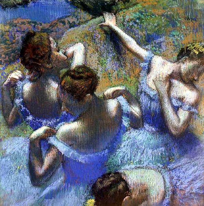 Kék táncosok   Edgar Degas
