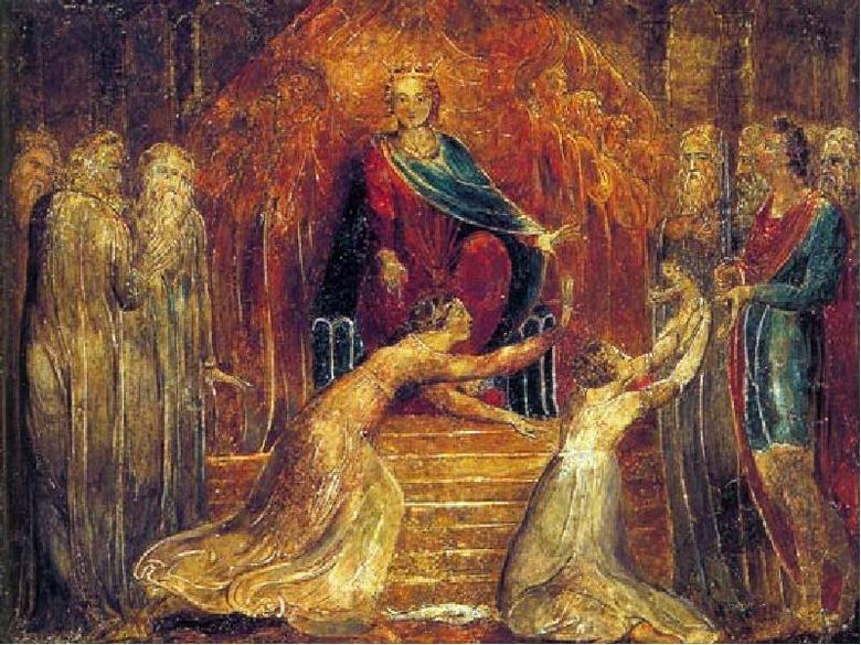Salamon király bírósága   William Blake
