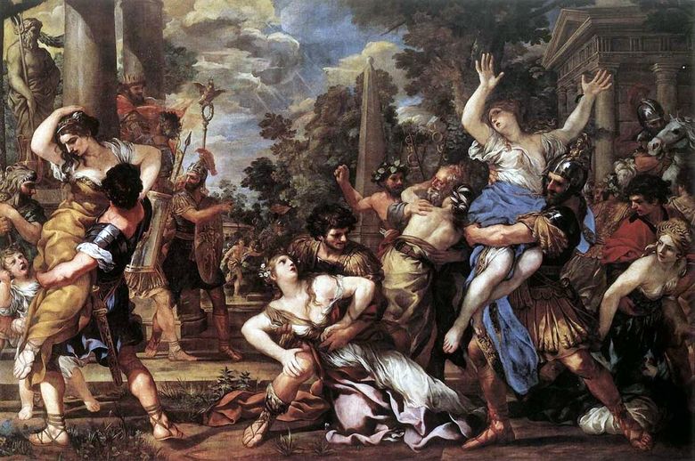 A Sabine nők elrablása   Pietro da Cortona