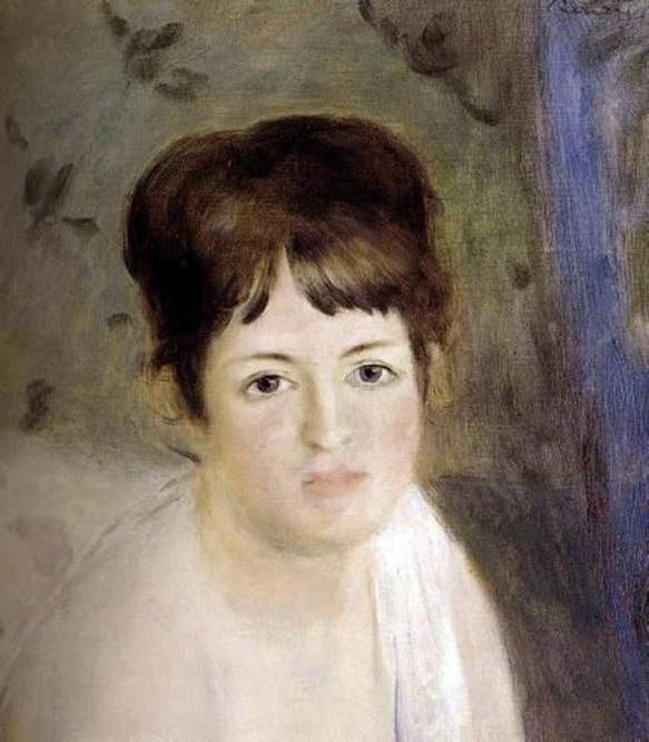 Női fej   Pierre Auguste Renoir