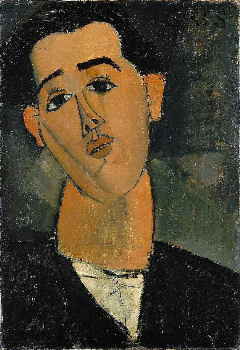 Juan Gris portré   Amedeo Modigliani