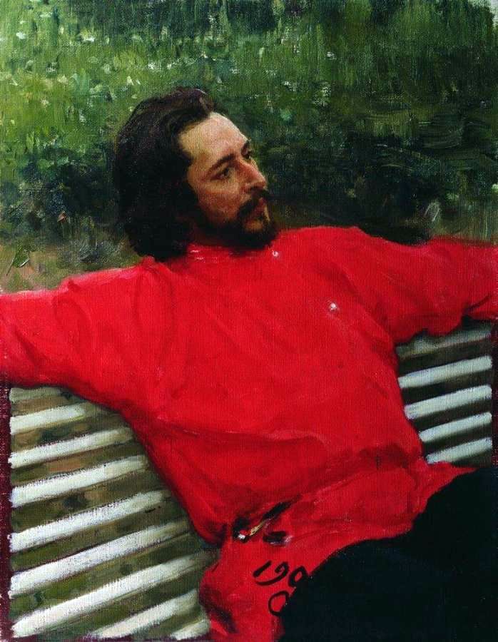 Andrejev   Ilja Repin portréja