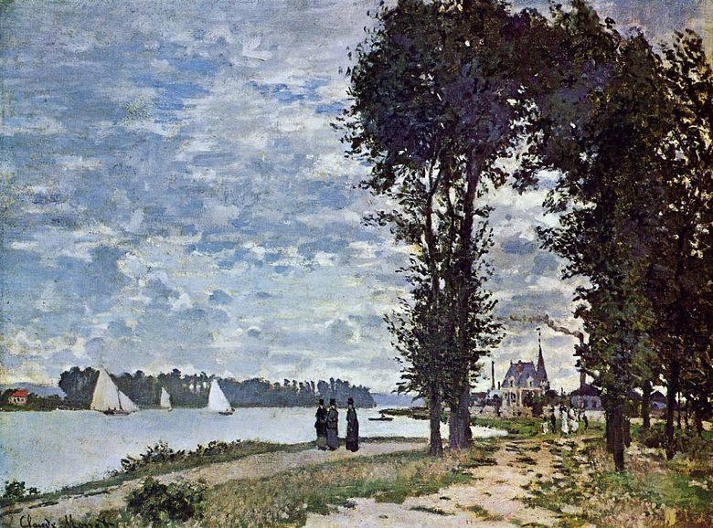 A Szajna bankjai, Argenteuil   Claude Monet