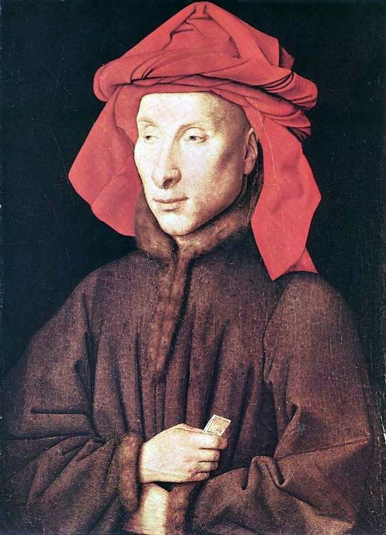Giovanni Arnolfini portréja   Jan van Eyck