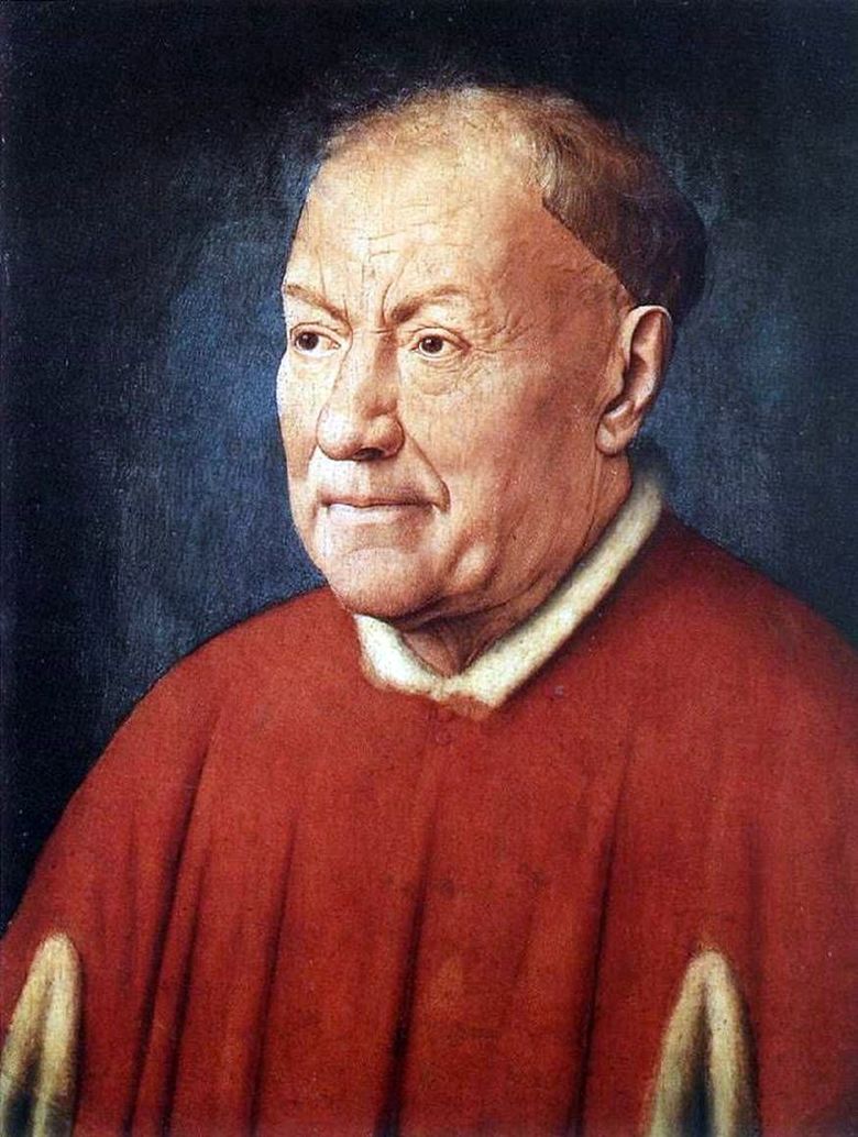 Niccolo Albergati bíboros portréja   Jan van Eyck