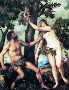 Ádám és Éva   Titian Vecellio