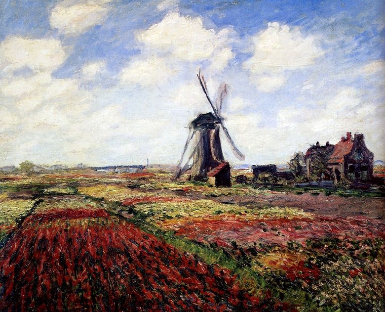 Holland tulipánok   Claude Monet