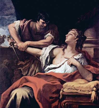 Lucretia és kollatin   Sebastiano Ricci
