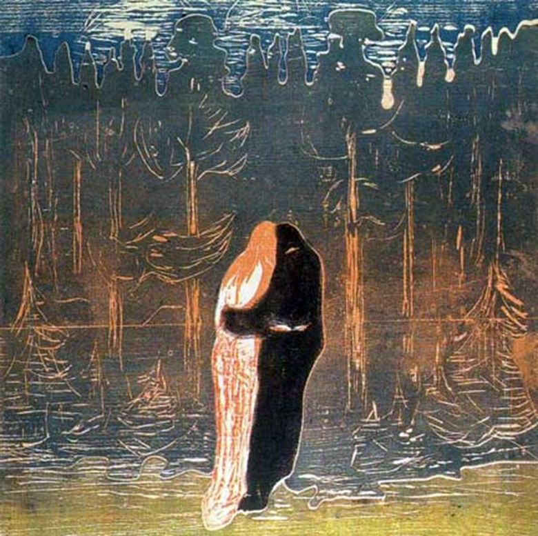 Szerelmesek   Edward Munch