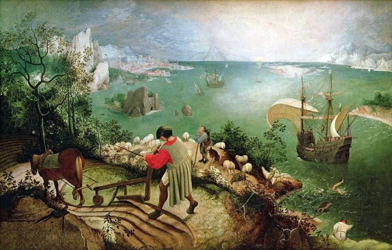 Icarus bukása   Peter Brueghel