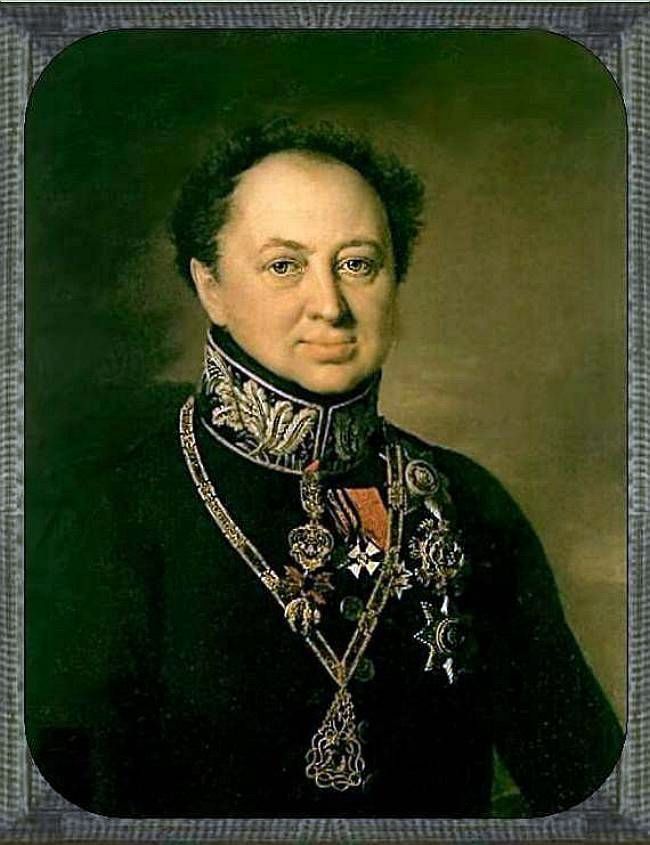 D. P. Tatishchev portréja   Vaszilij Tropinin