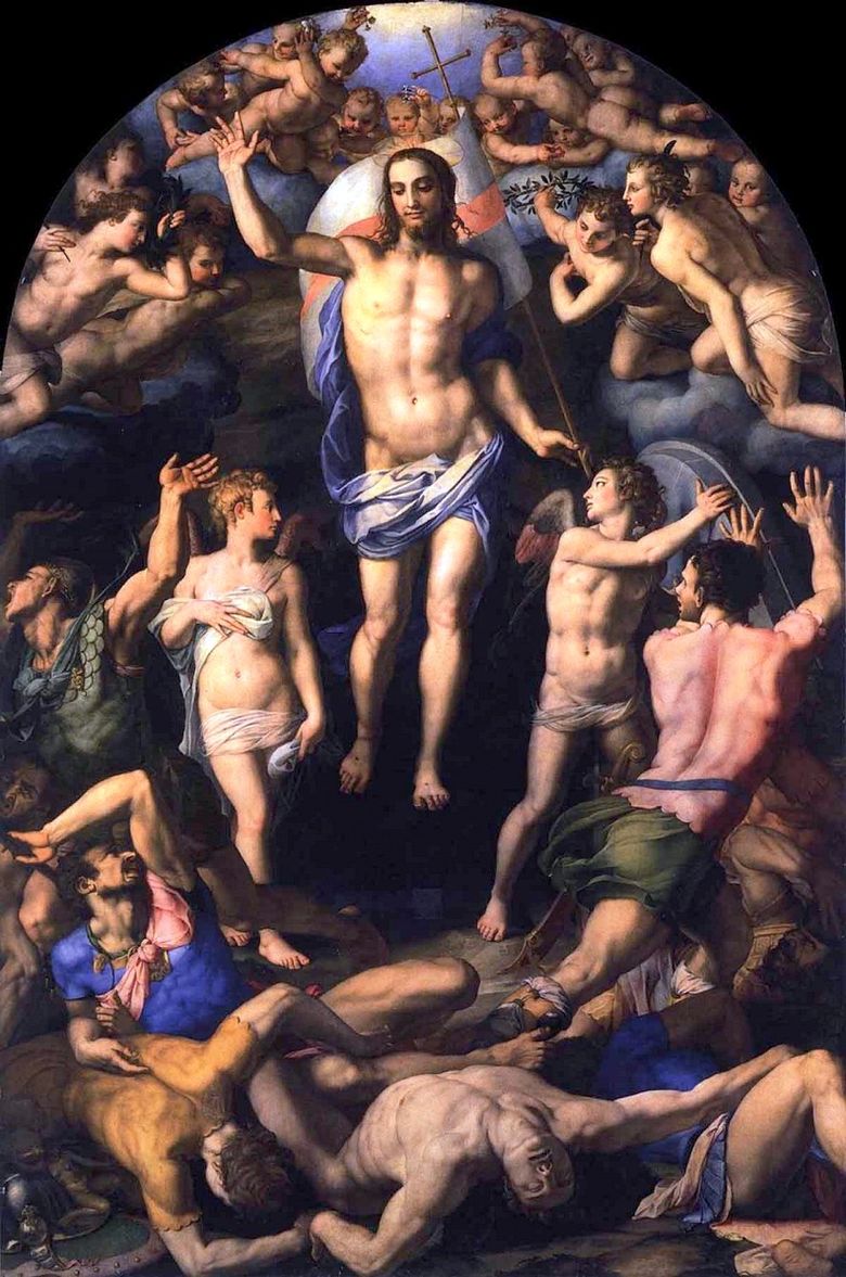 Krisztus feltámadása   Agnolo Bronzino